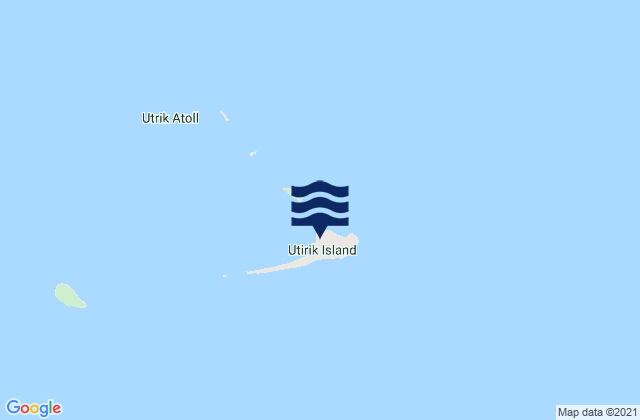 Mapa de mareas Utrik, Marshall Islands