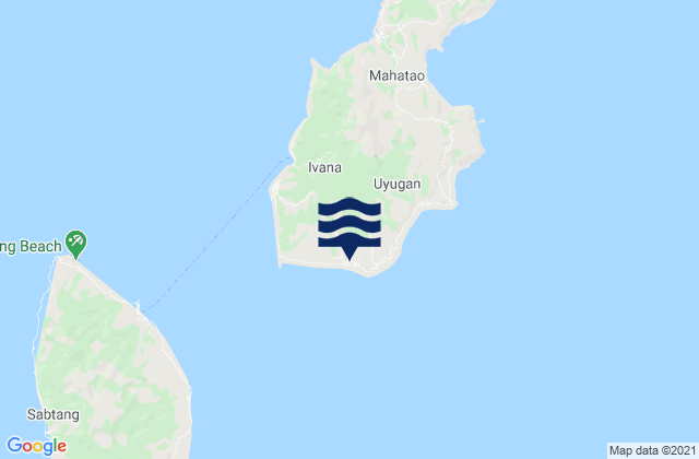 Mapa de mareas Uyugan, Philippines