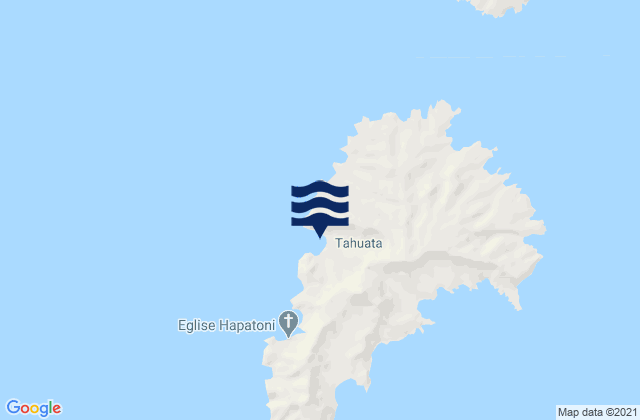 Mapa de mareas Vai Tahu, French Polynesia