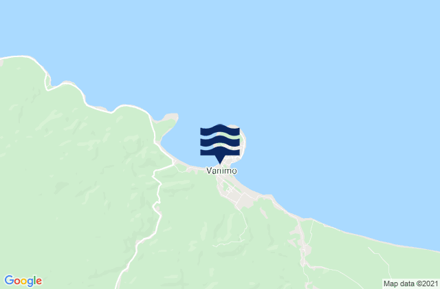 Mapa de mareas Vanimo, Papua New Guinea