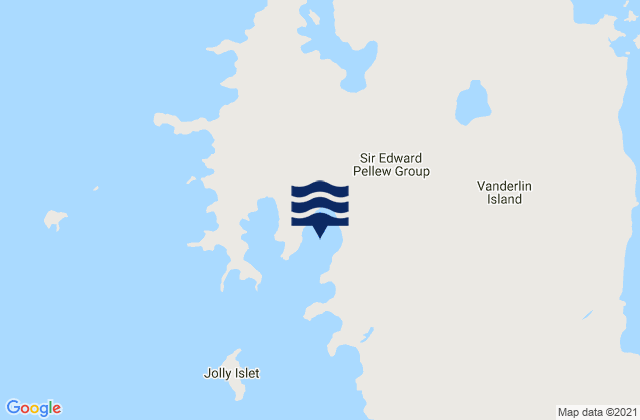 Mapa de mareas Victoria Bay, Australia