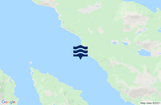 Mapa de mareas Viekoda Bay, United States