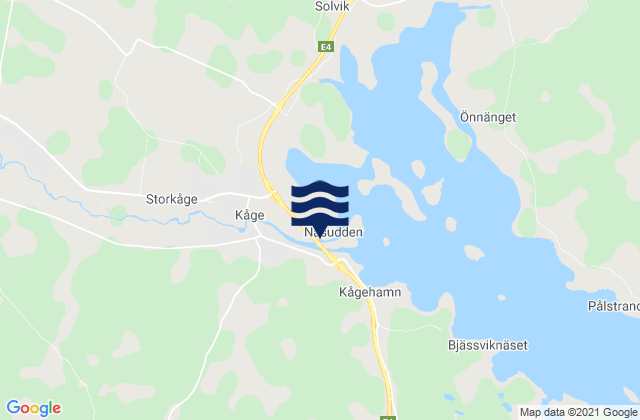 Mapa de mareas Viken, Sweden