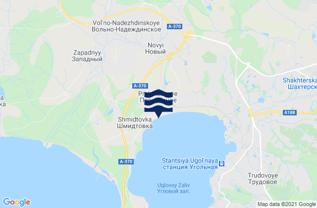 Mapa de mareas Vol’no-Nadezhdinskoye, Russia