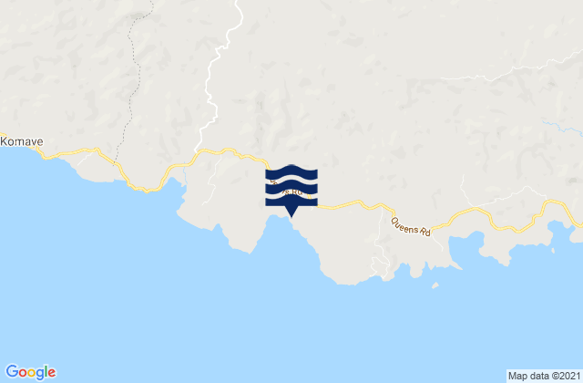 Mapa de mareas Vunaniu, Fiji
