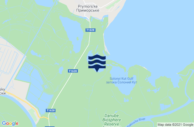 Mapa de mareas Vylkove, Ukraine