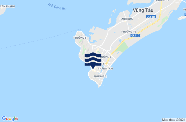 Mapa de mareas Vũng Tàu, Vietnam