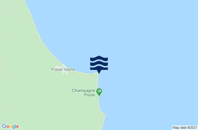 Mapa de mareas Waddy Point, Australia