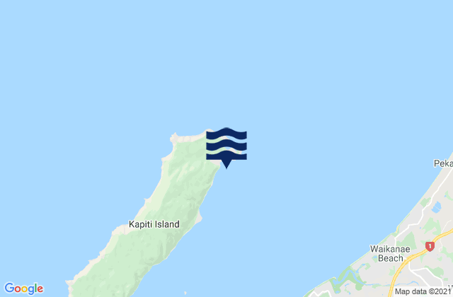 Mapa de mareas Waiorua Bay, New Zealand