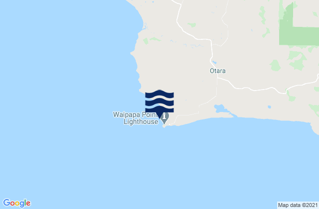 Mapa de mareas Waipapa Point, New Zealand