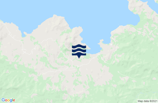 Mapa de mareas Wakaseko, Indonesia
