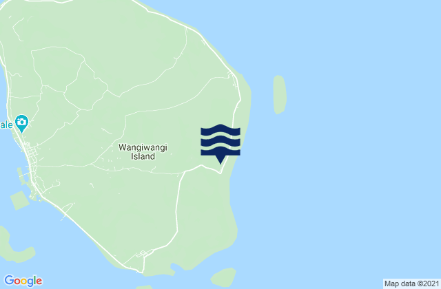 Mapa de mareas Wakatobi Regency, Indonesia