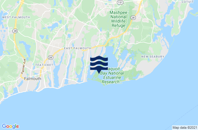 Mapa de mareas Washburn Island, United States
