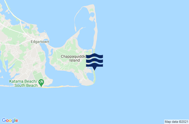 Mapa de mareas Wasque Point Chappaquiddick Island, United States