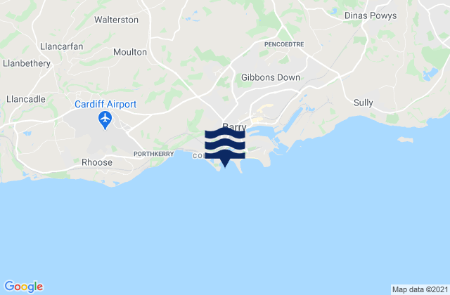 Mapa de mareas Watch House Bay Beach, United Kingdom