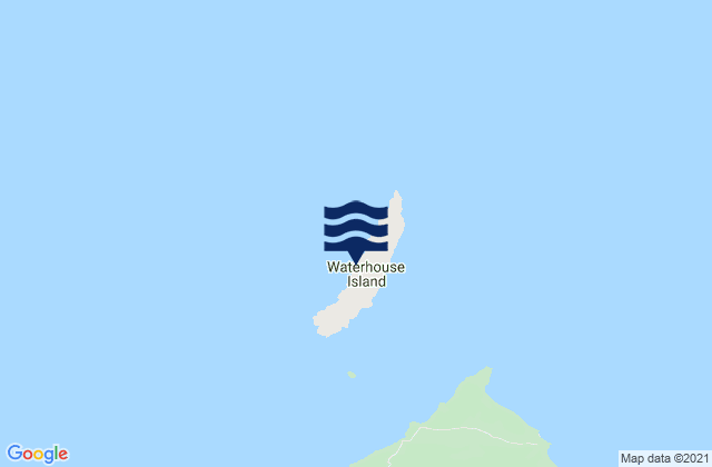 Mapa de mareas Waterhouse Island, Australia