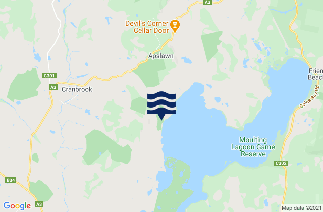Mapa de mareas Watsons Bay, Australia