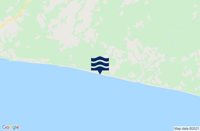 Mapa de mareas Webado, Liberia