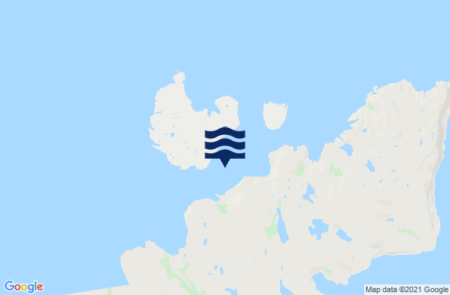 Mapa de mareas Webeck Harbour, Canada