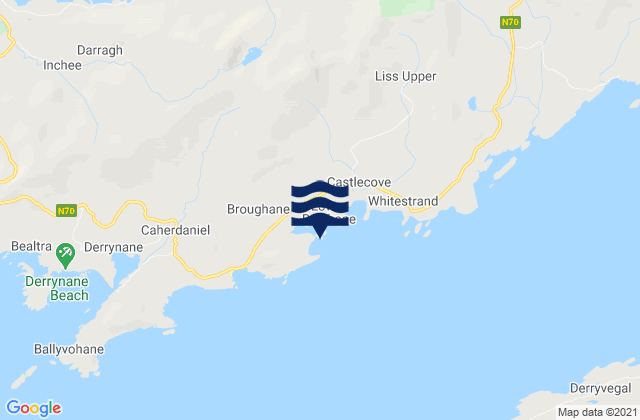 Mapa de mareas West Cove, Ireland