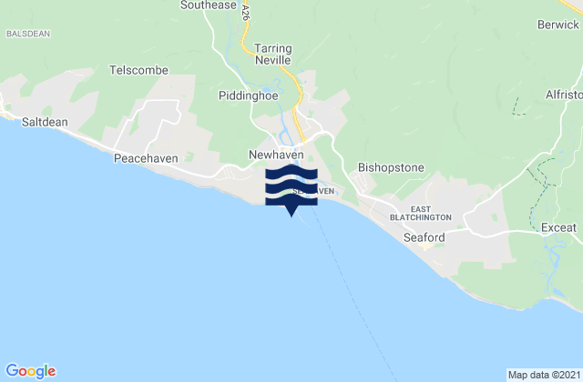 Mapa de mareas West Quay Beach, United Kingdom