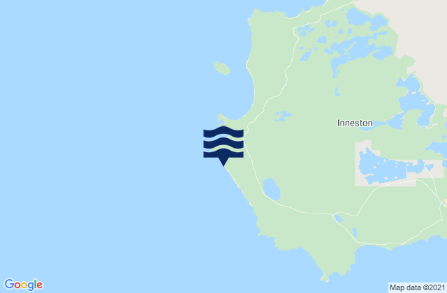 Mapa de mareas Westcape Beach, Australia