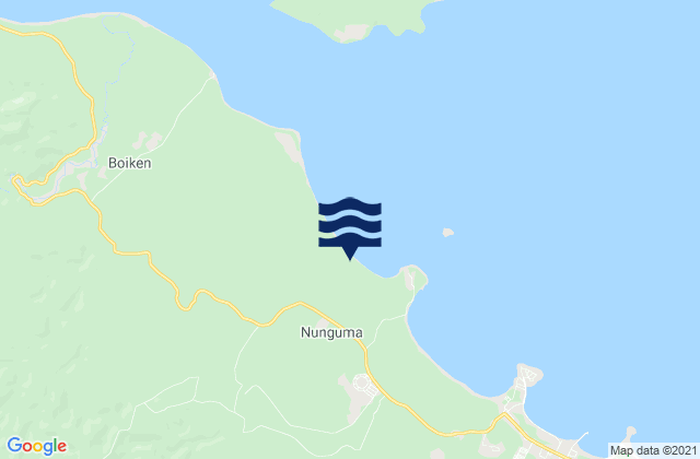 Mapa de mareas Wewak, Papua New Guinea