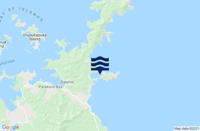 Mapa de mareas Whangamumu Harbour, New Zealand
