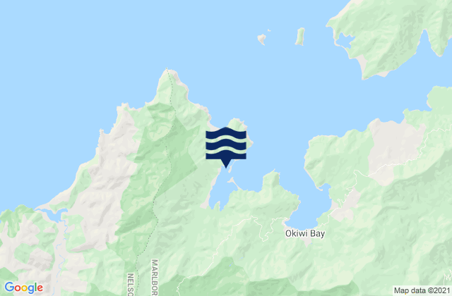 Mapa de mareas Whangarae Bay, New Zealand