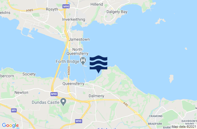 Mapa de mareas Whitehouse Bay, United Kingdom