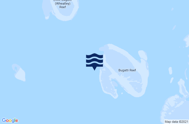 Mapa de mareas Whitetip Reef Rear, Australia