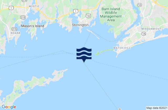 Mapa de mareas Wicopesset island NE of, United States