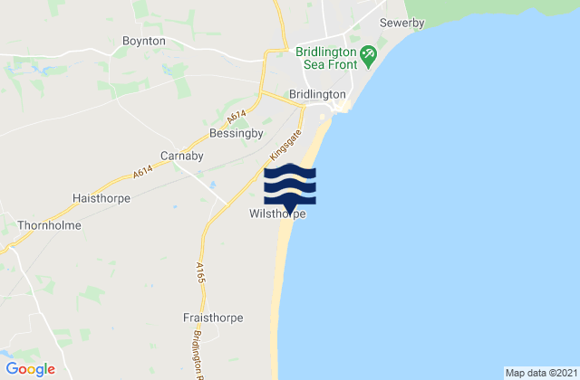 Mapa de mareas Wilsthorpe Beach, United Kingdom