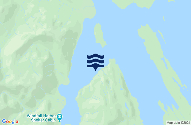 Mapa de mareas Windfall Harbor (Seymour Canal), United States
