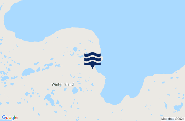 Mapa de mareas Winter Island, Canada
