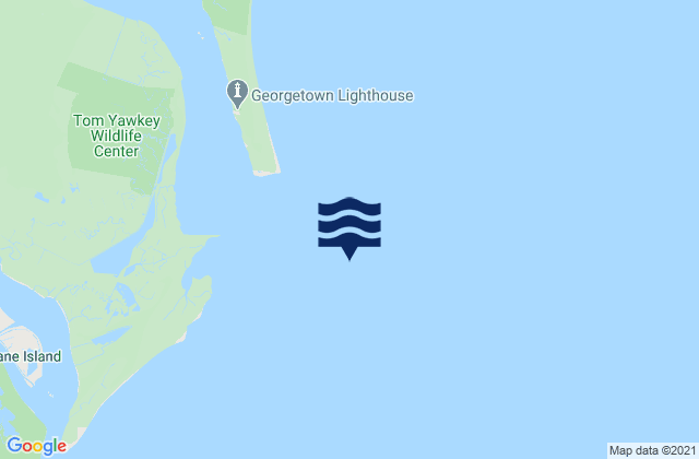 Mapa de mareas Winyah Bay Entrance (south Jetty), United States