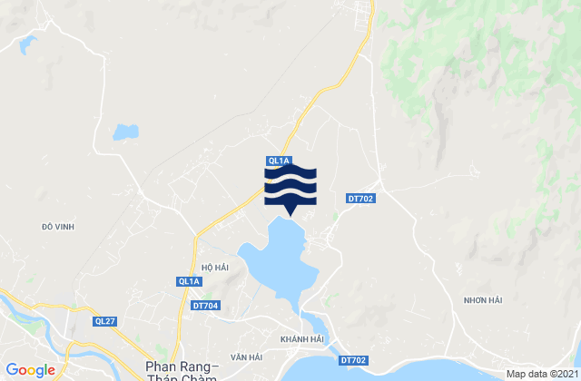 Mapa de mareas Xã Bắc Phong, Vietnam