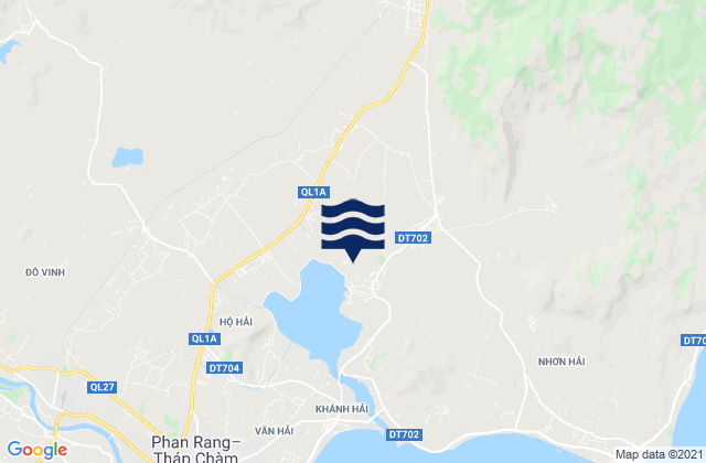 Mapa de mareas Xã Lợi Hải, Vietnam