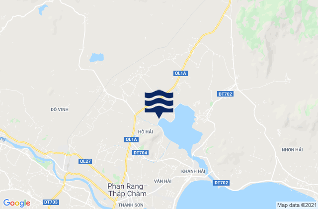 Mapa de mareas Xã Phước Thắng, Vietnam