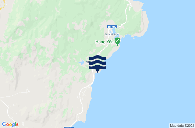 Mapa de mareas Xã Vĩnh Hải, Vietnam