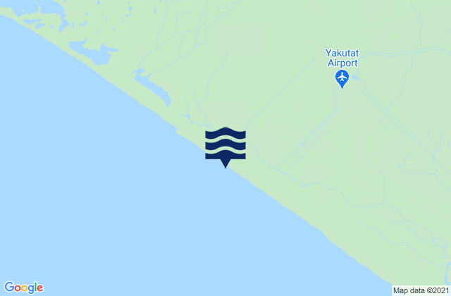 Mapa de mareas Yakutat (Cannon Beach), United States