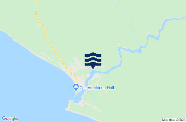 Mapa de mareas Zarflahn District, Liberia