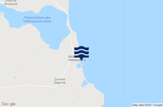 Mapa de mareas Zavetnoye, Ukraine