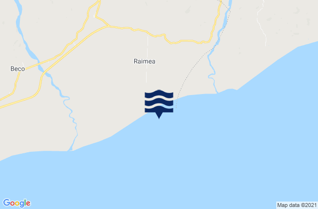 Mapa de mareas Zumalai, Timor Leste