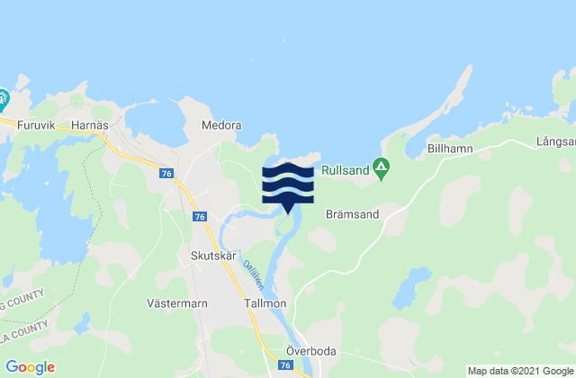 Mapa de mareas Älvkarleby Kommun, Sweden