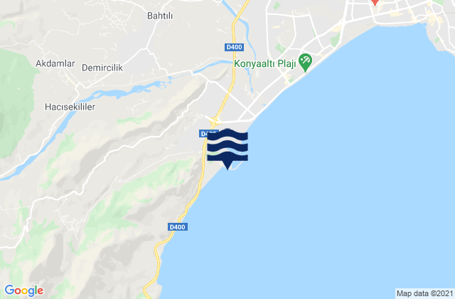 Mapa de mareas Çakırlar, Turkey