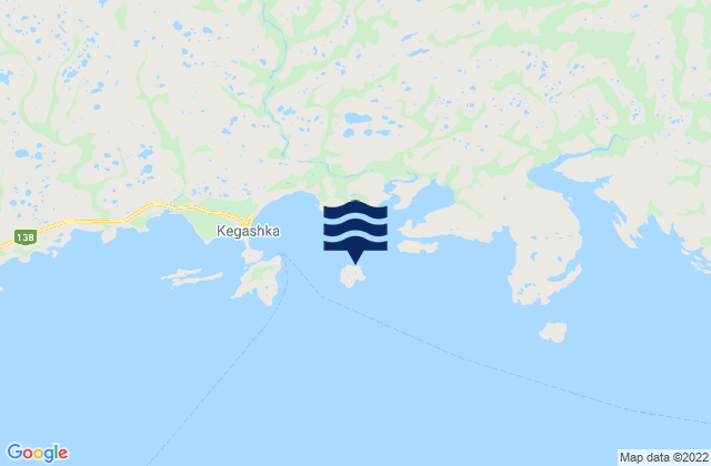 Mapa de mareas Île Verte, Canada