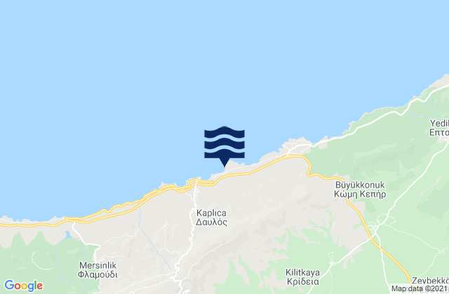 Mapa de mareas Óvgoros, Cyprus
