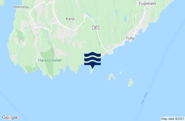 Mapa de mareas Østnestangen, Norway