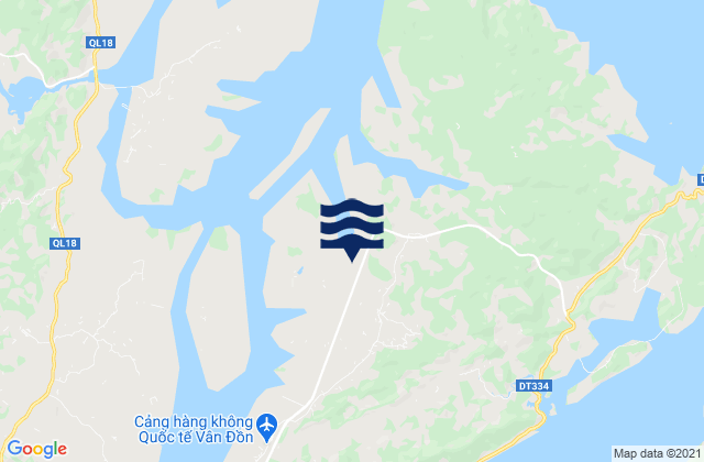 Mapa de mareas Đảo Cái Bầu, Vietnam